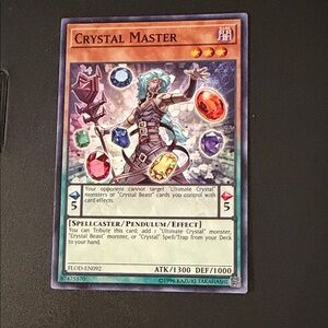Crystal Master Yu-Gi-Oh! Trading Card - Multi-Color